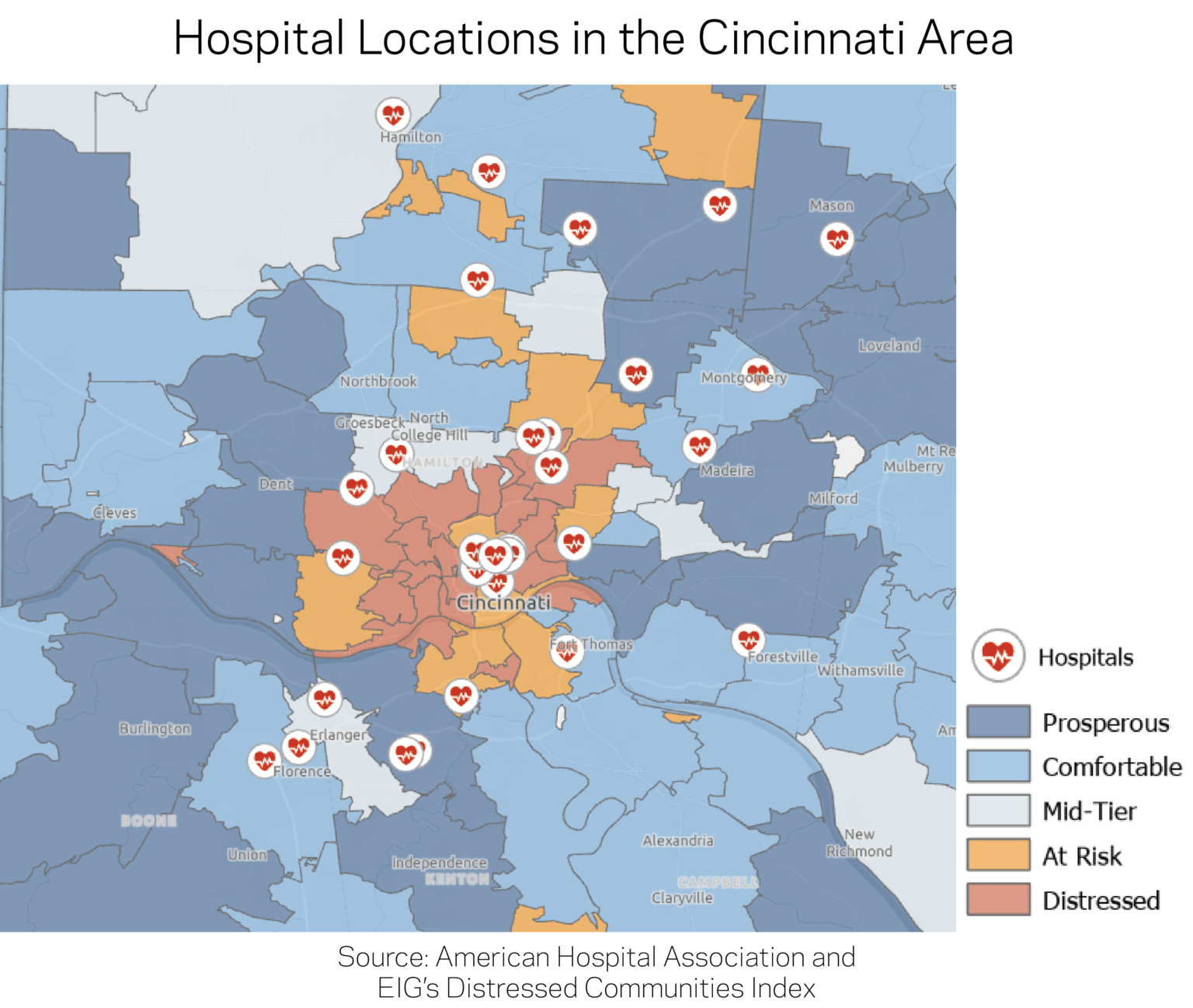 Mapping Hospitals and Wellbeing Economic Innovation Group